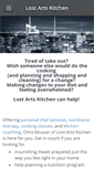 Mobile Screenshot of lostartskitchen.com